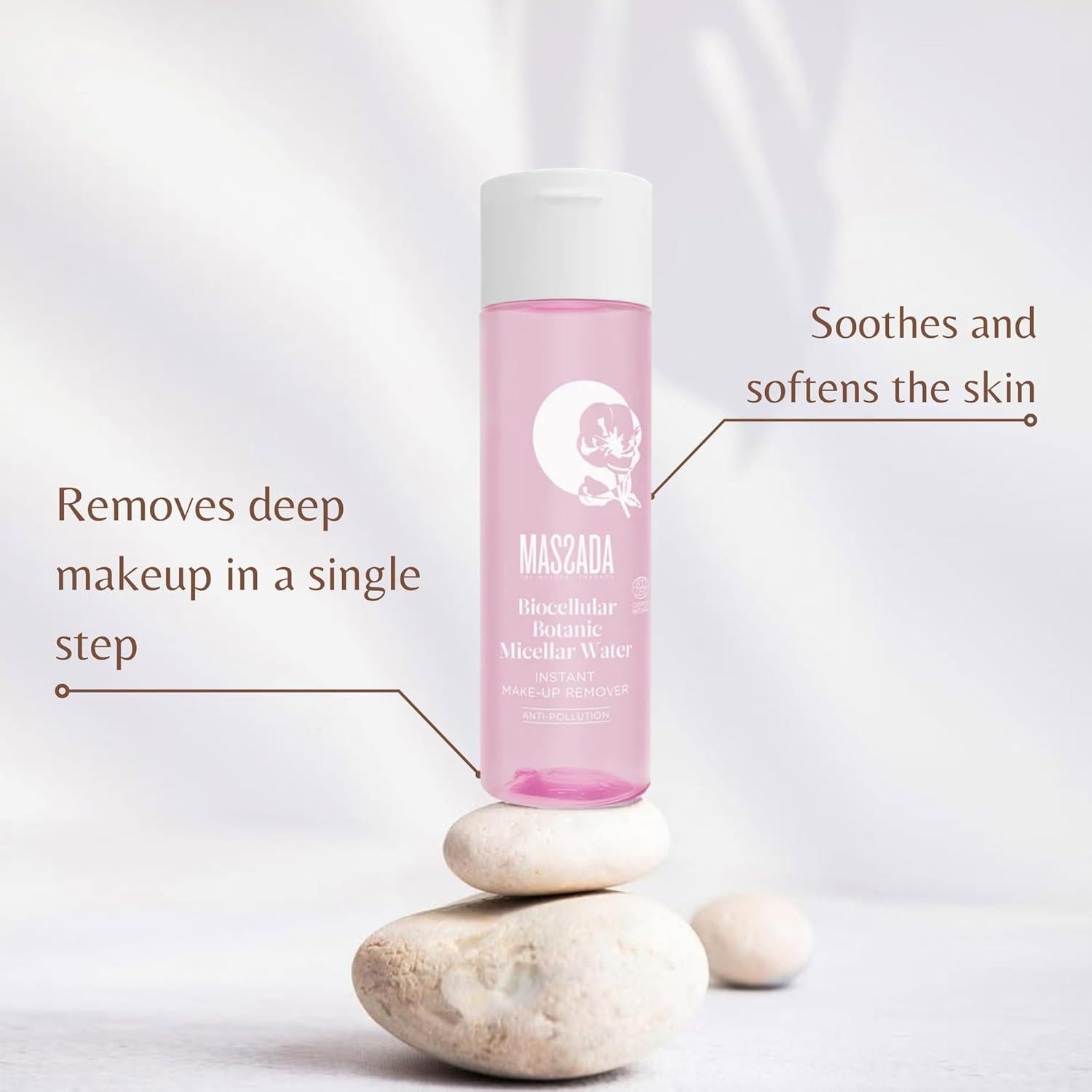 Agua Micelar Botánica Massada 198.1 ml - Limpieza y Desmaquillado