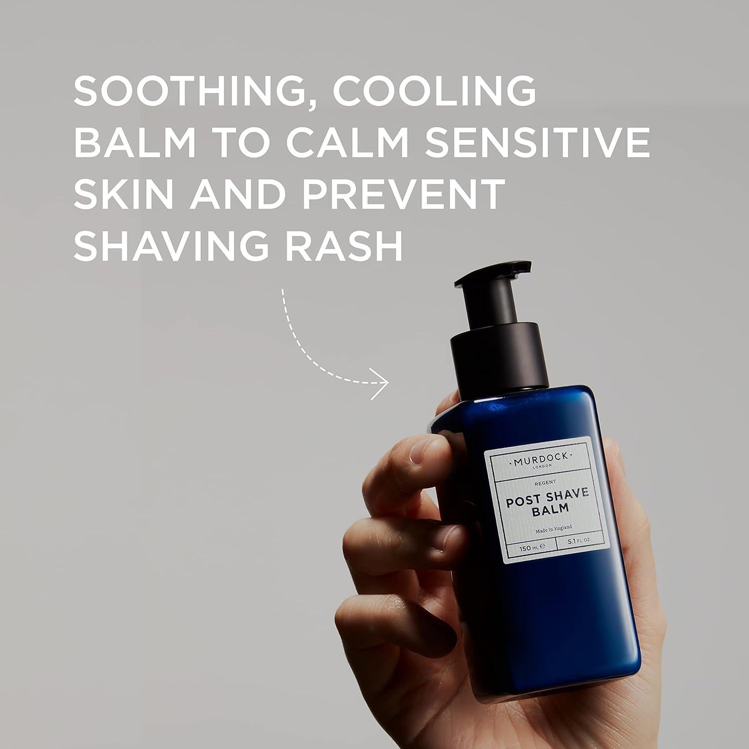 Bálsamo Post Afeitado Murdock London 150ml, Ligero y Calmante