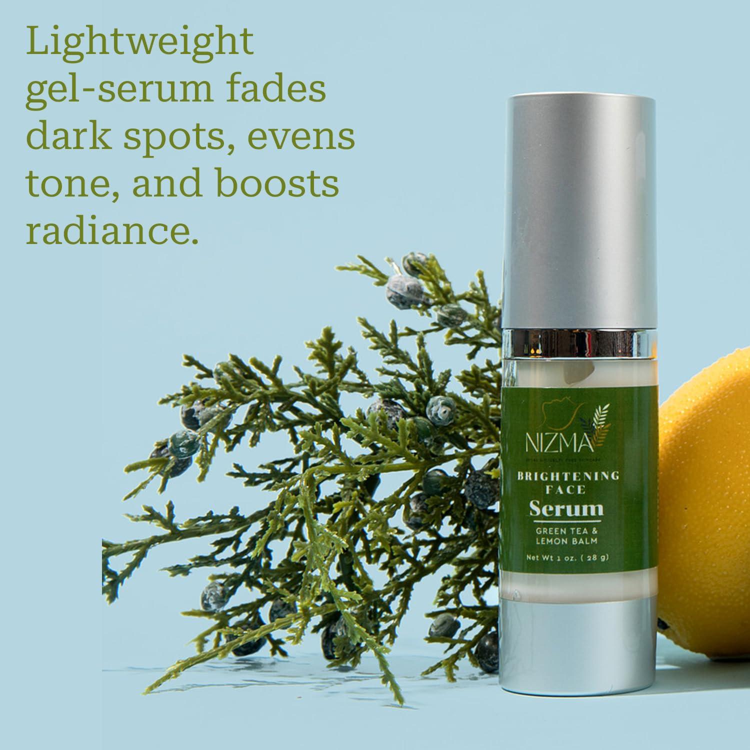 Suero Facial Iluminador Nizma 30 ml - Gel Hidratante Natural