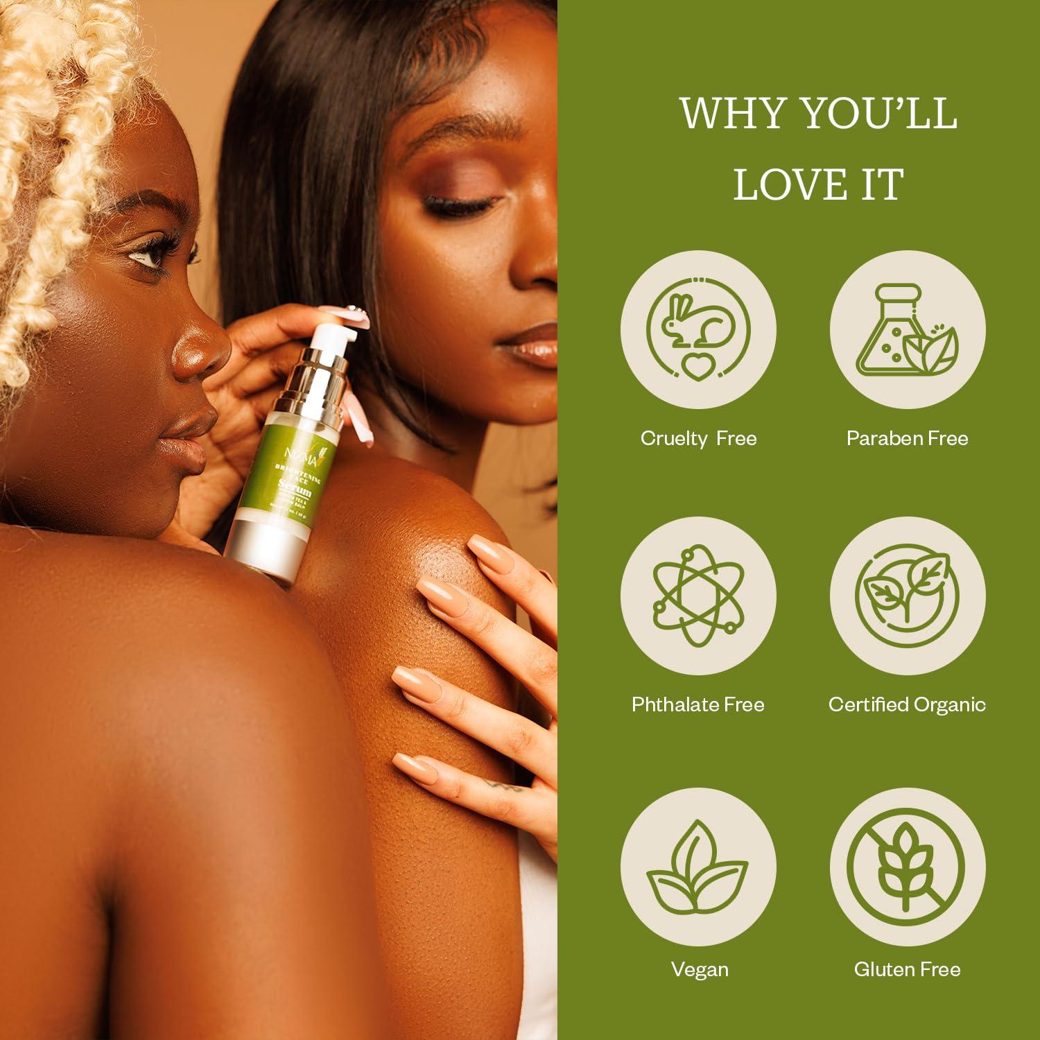 Suero Facial Iluminador Nizma 30 ml - Gel Hidratante Natural