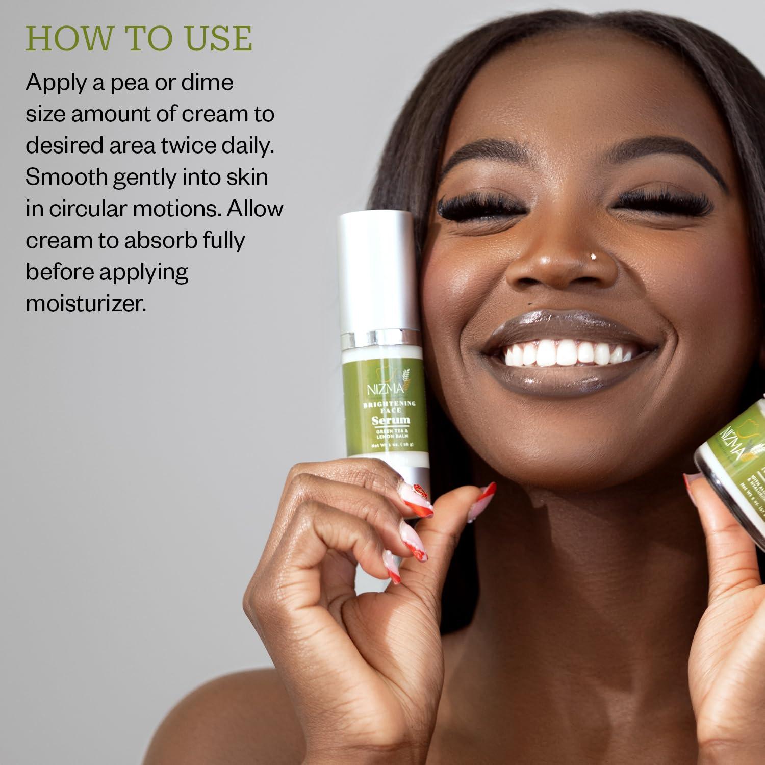 Suero Facial Iluminador Nizma 30 ml - Gel Hidratante Natural