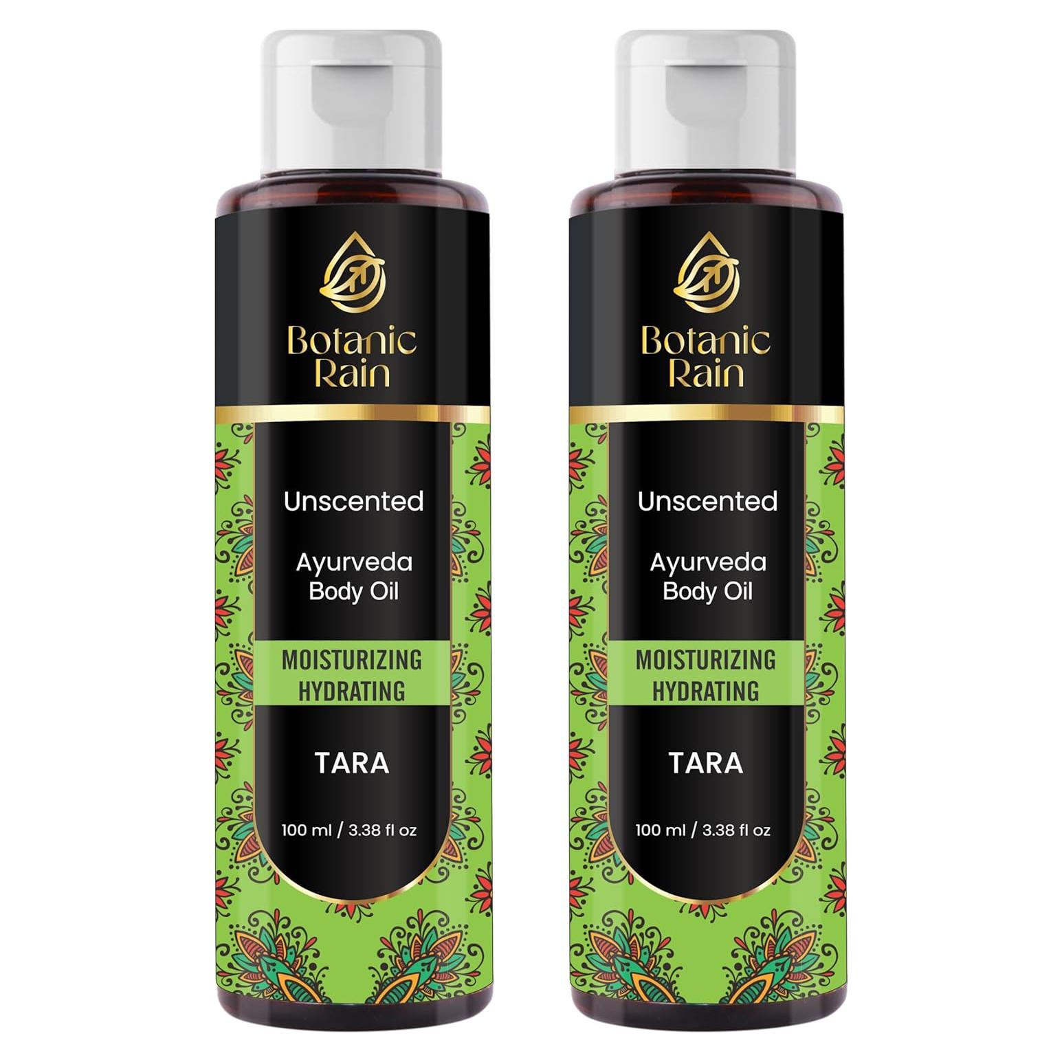 Aceite Corporal Orgánico Sin Fragancia Sanjivan - Hidratante 2x240g