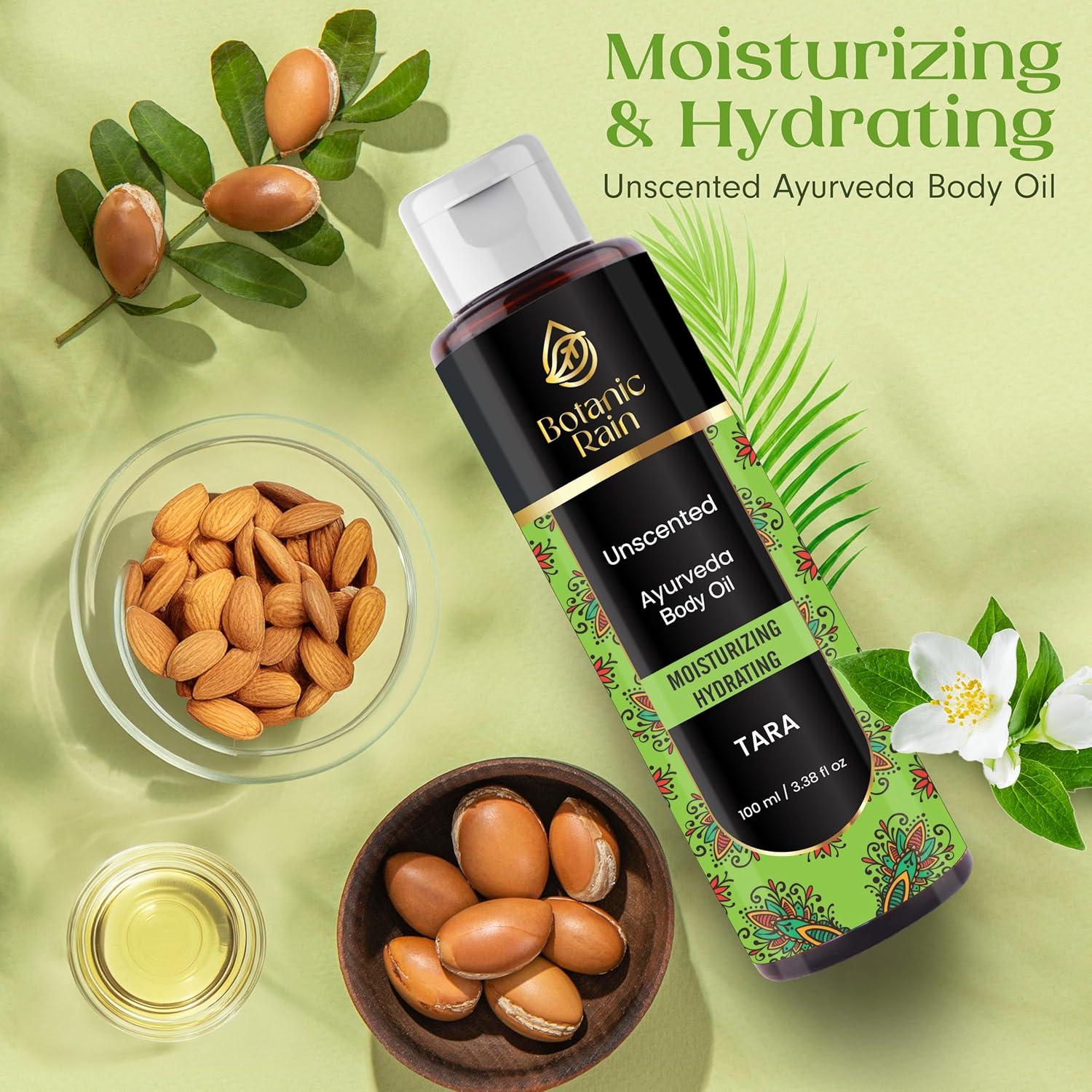 Aceite Corporal Orgánico Sin Fragancia Sanjivan - Hidratante 2x240g