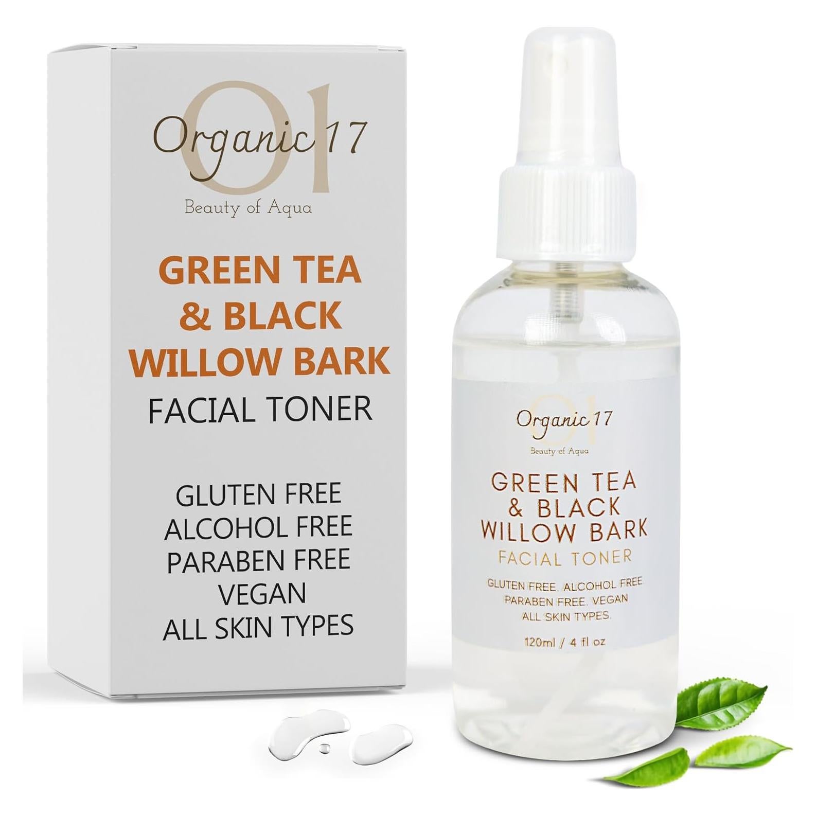 Spray Tonificante Hidratante 120ml 01 Organic - Té Verde