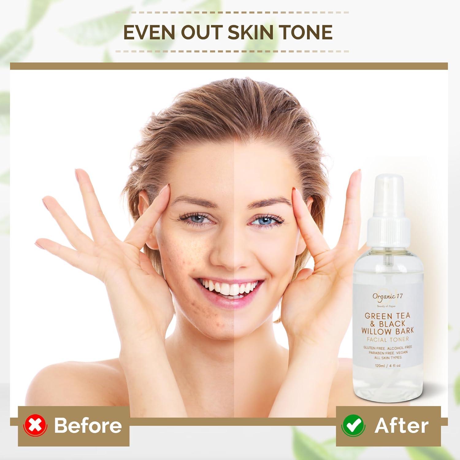 Spray Tonificante Hidratante 120ml 01 Organic - Té Verde