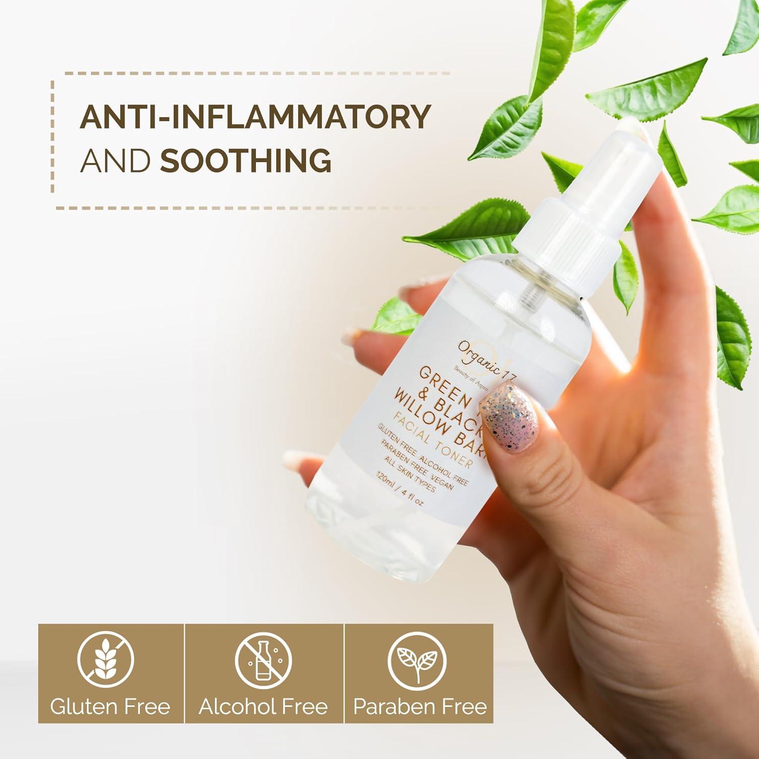 Spray Tonificante Hidratante 120ml 01 Organic - Té Verde