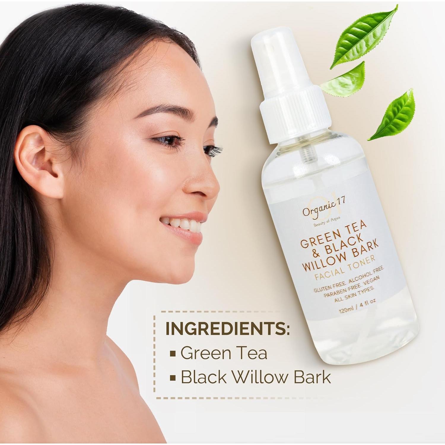 Spray Tonificante Hidratante 120ml 01 Organic - Té Verde