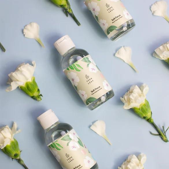 Tónico Facial Limpiador Luma & Leaf 118 ml - Natural con Ácido Salicílico y Niacinamida