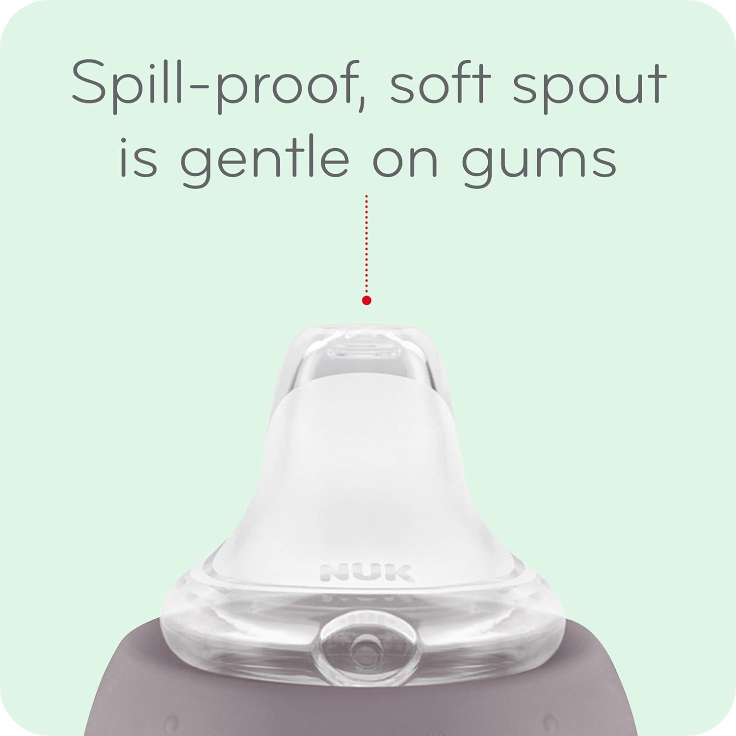 Taza Aprendiz NUK Mickey Mouse 295ml 2pk - Libre de BPA