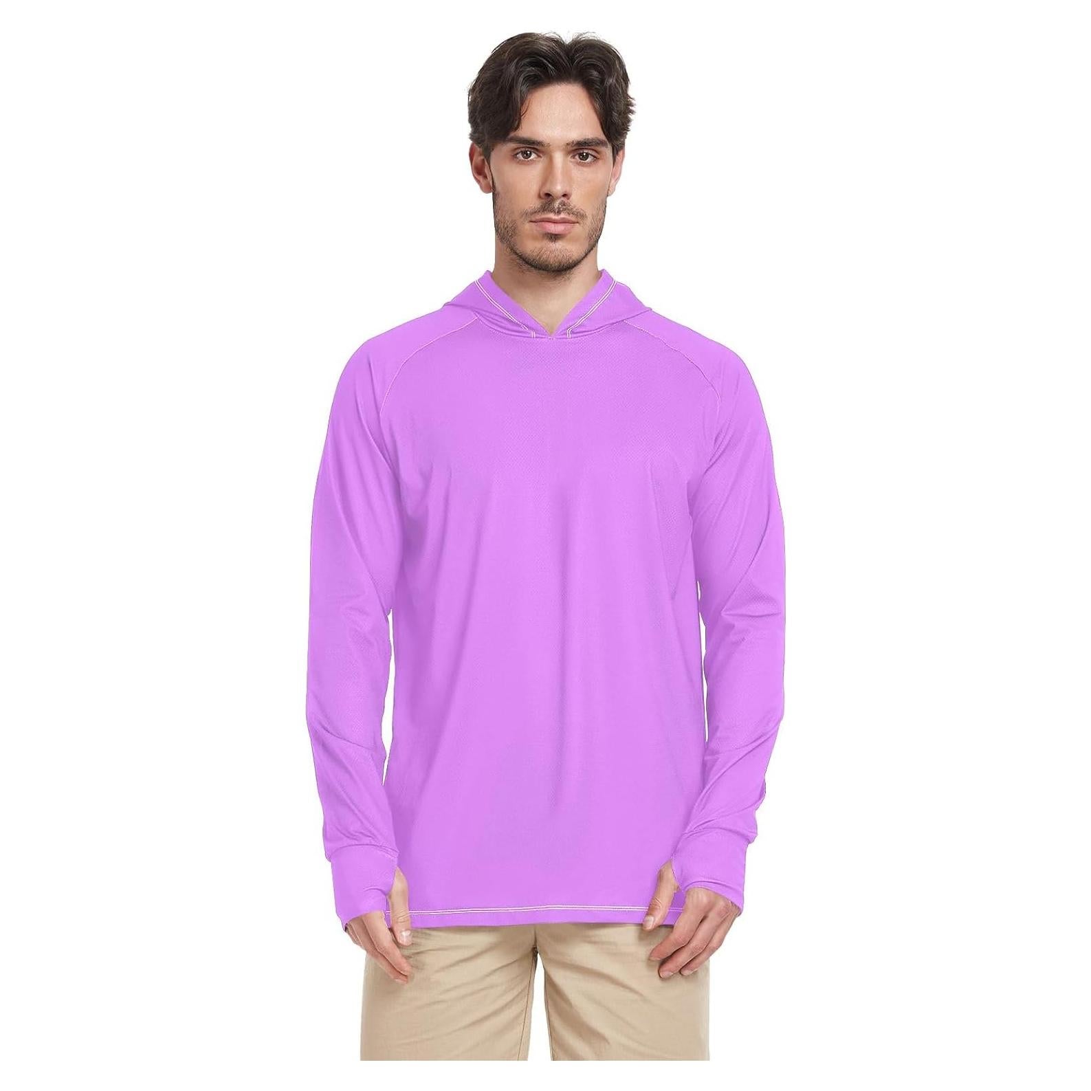 Camisa de Sol Heliotropo UPF 50+ para Hombres - RPLIFE