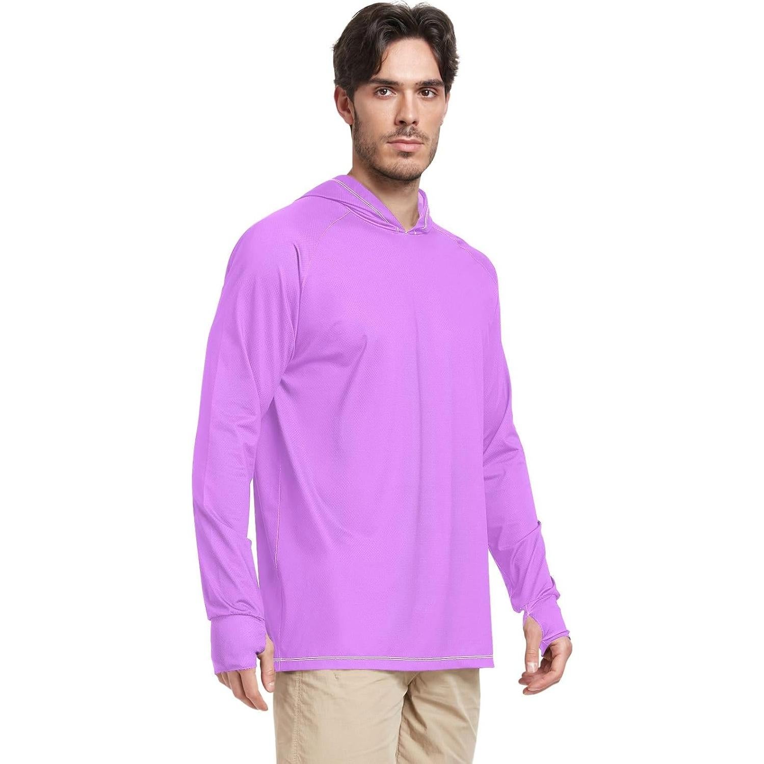 Camisa de Sol Heliotropo UPF 50+ para Hombres - RPLIFE