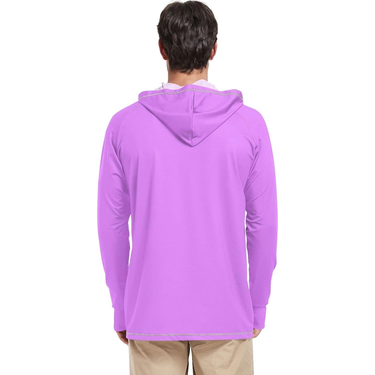 Camisa de Sol Heliotropo UPF 50+ para Hombres - RPLIFE