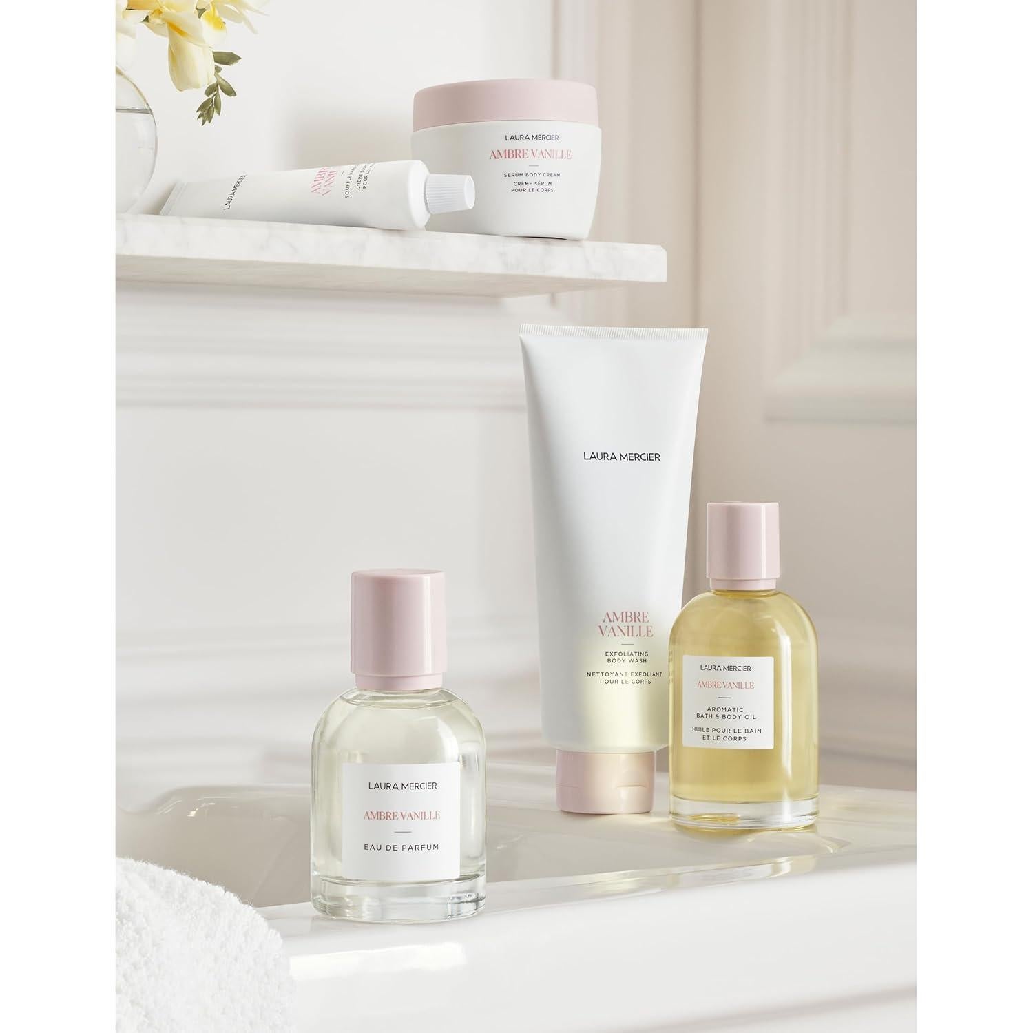 Suero Crema Corporal Laura Mercier Vainilla 48HR Hidratación