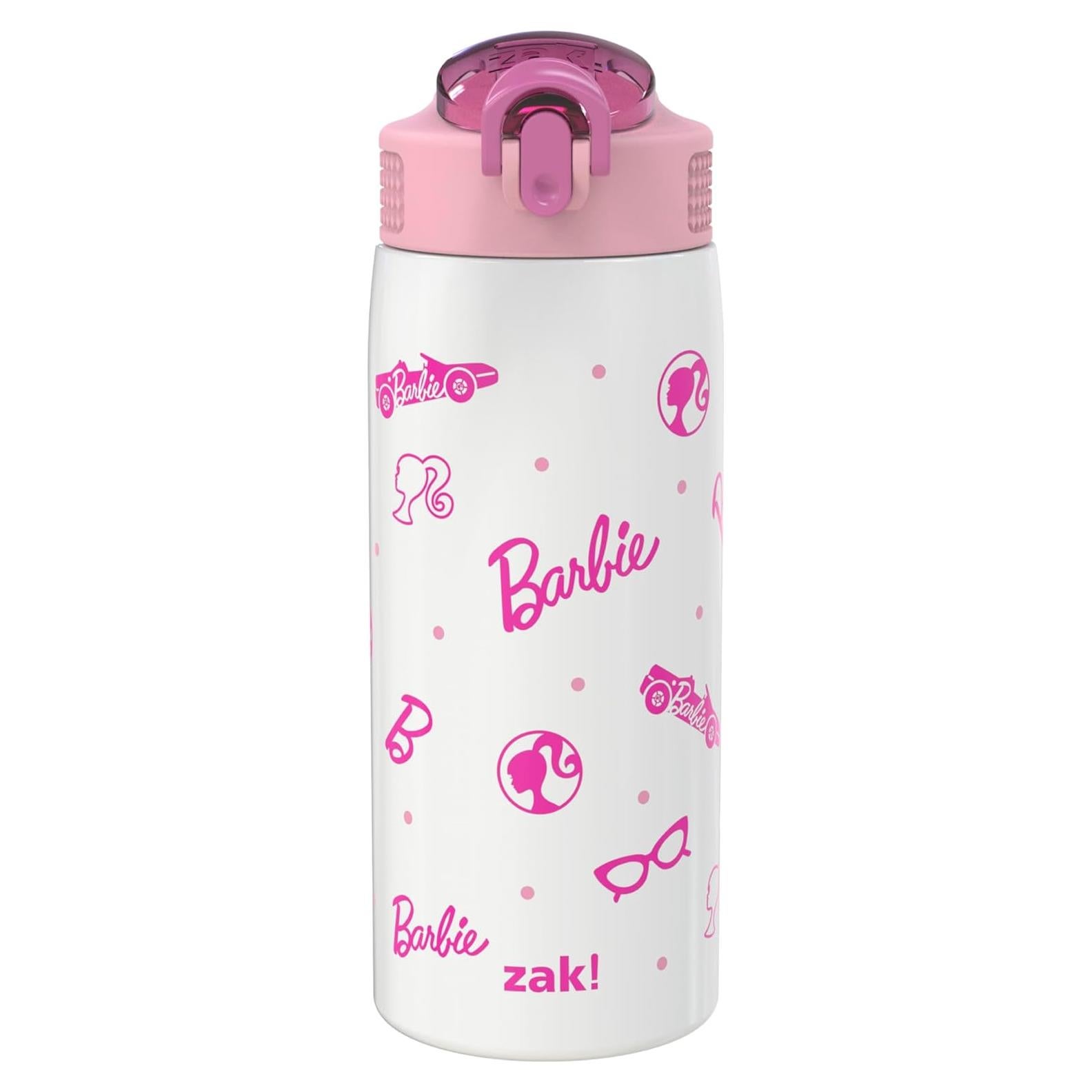 Botella de Agua Zak Designs Barbie 562 ml Acero Inoxidable