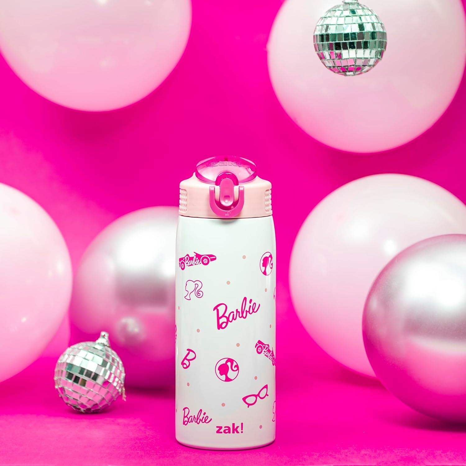 Botella de Agua Zak Designs Barbie 562 ml Acero Inoxidable