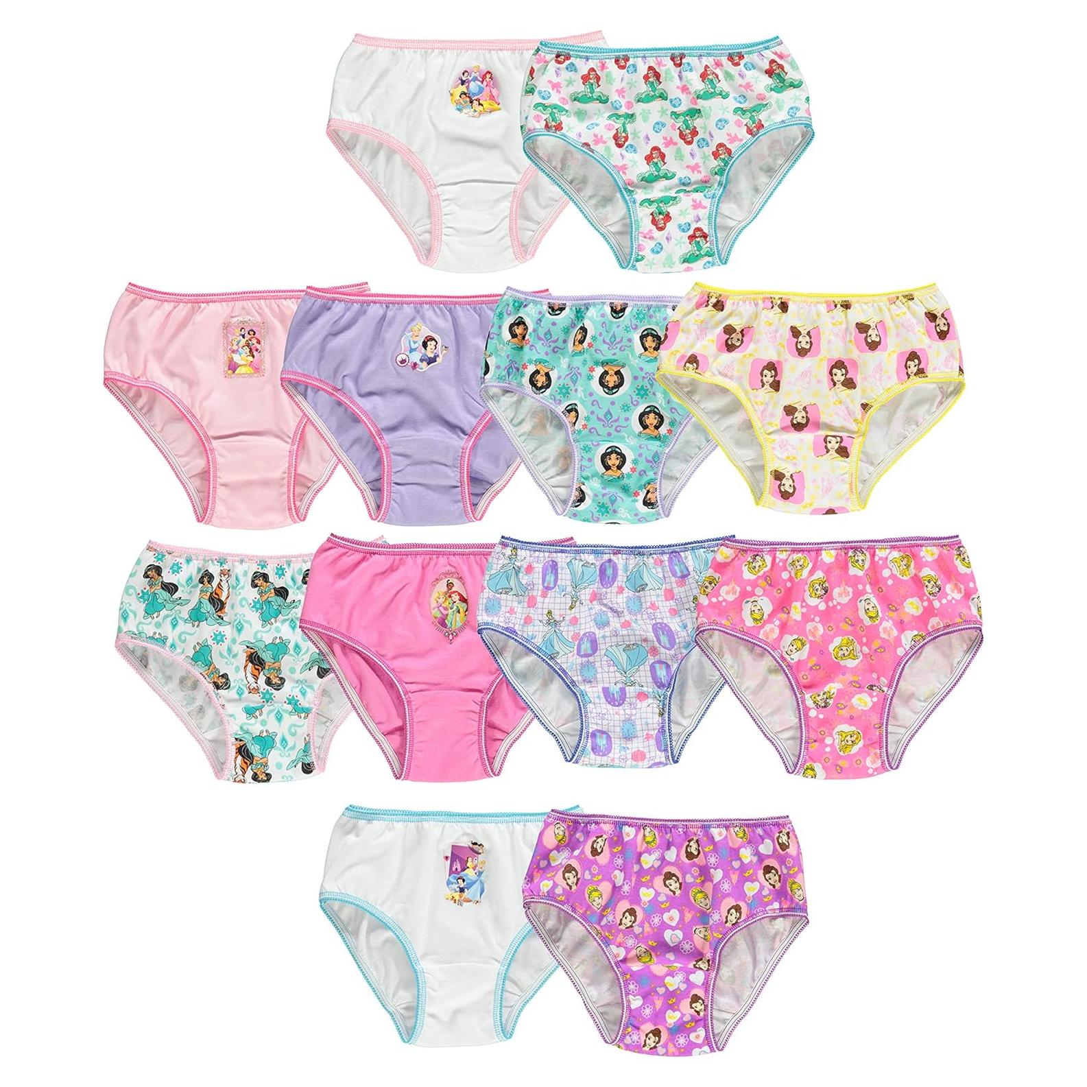 Calzones Disney Niñas Princesa 12 Días Sorpresa 4T