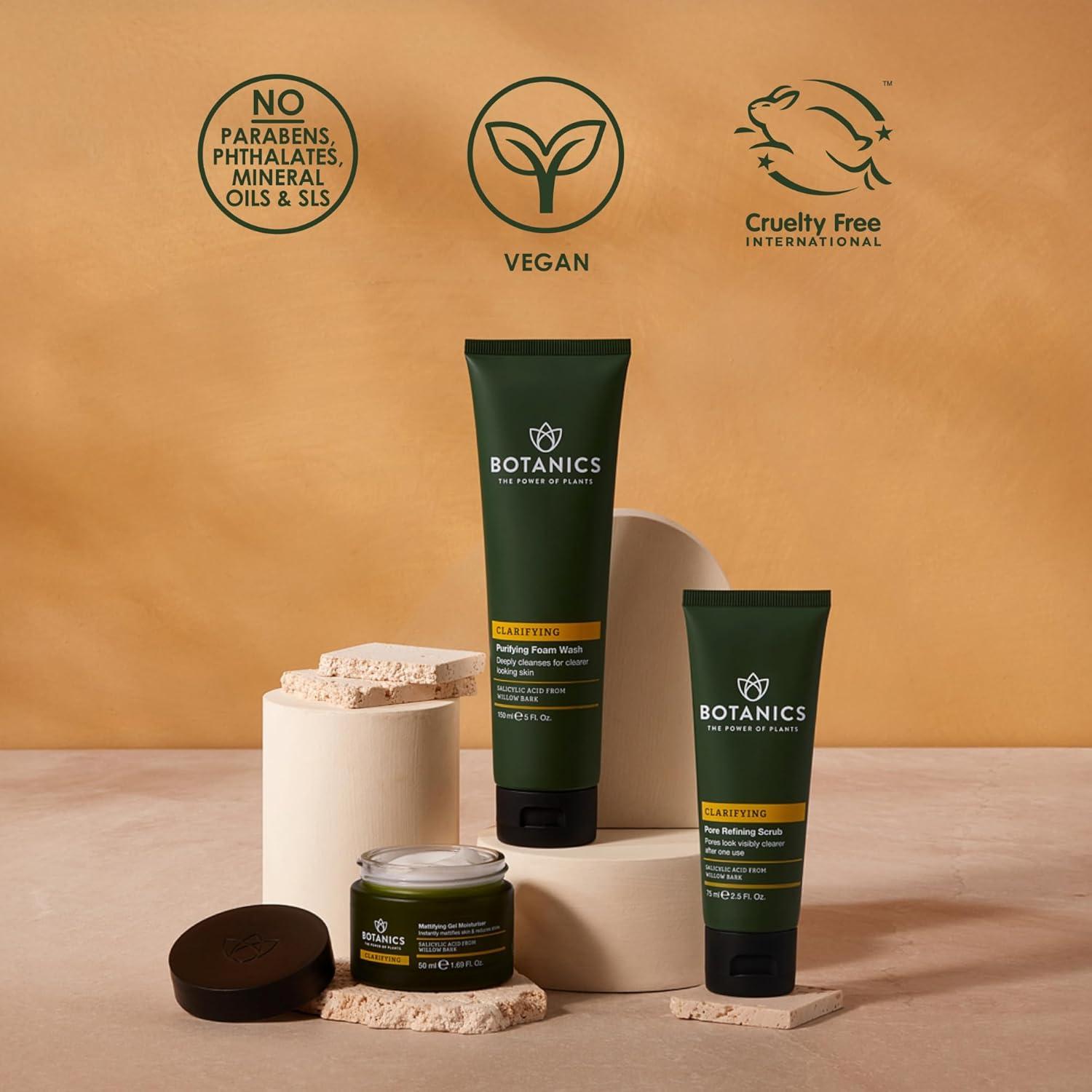 Gel Hidratante Aclarador Botanics 50 ml - Facial Matificante con Ácido Salicílico