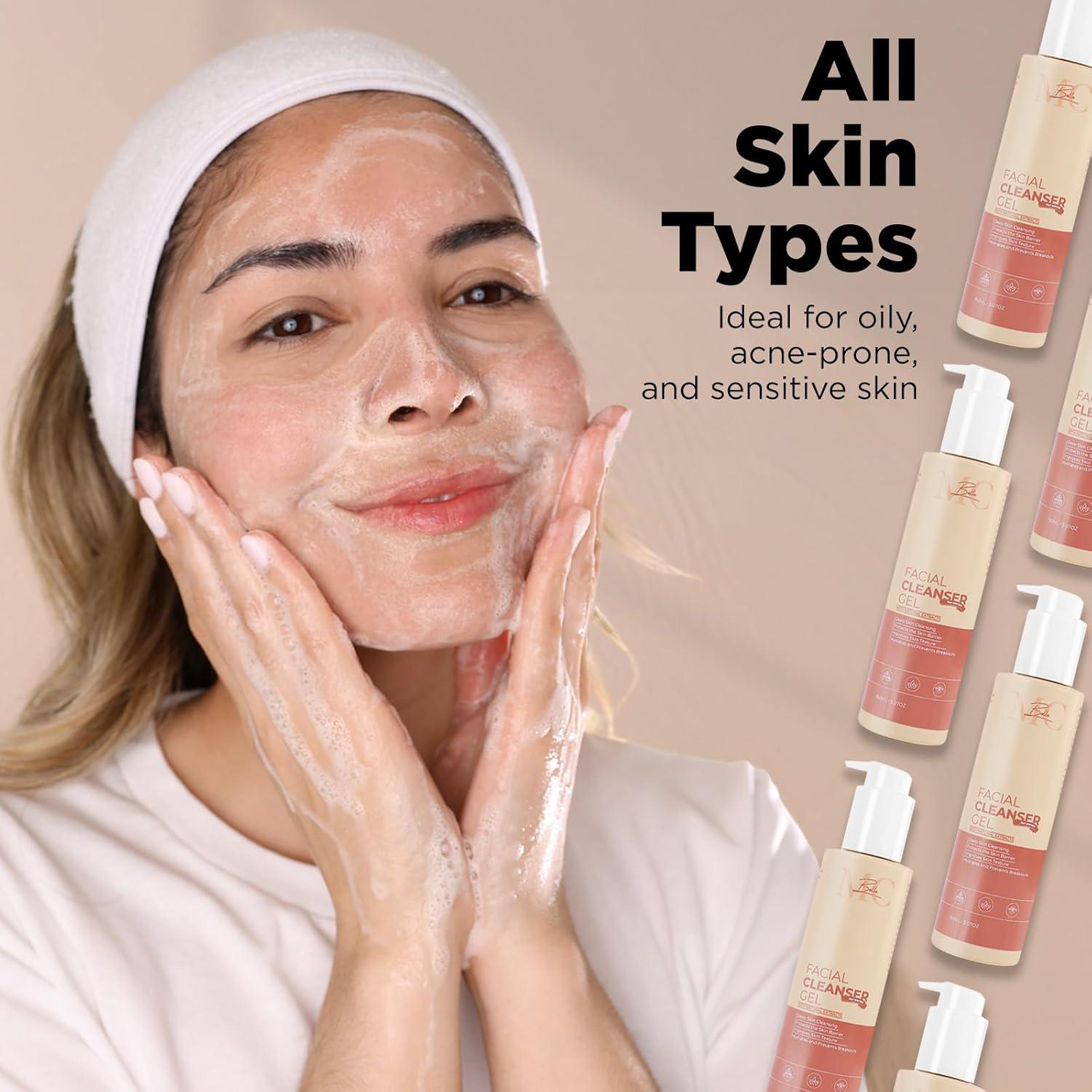 Limpiador Facial MC Belle Sin Fragancia 209g - Acné y Piel Grasa