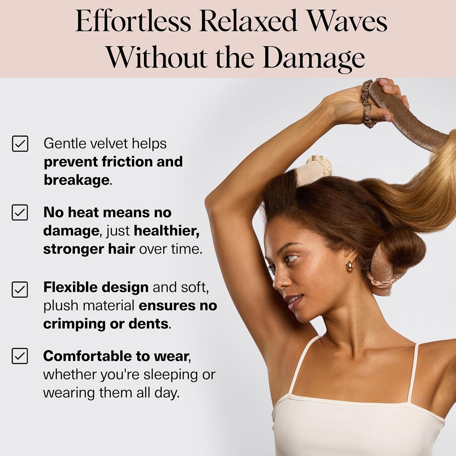 Rizador de Cabello Sin Calor Kitsch Eucalipto 4 Piezas