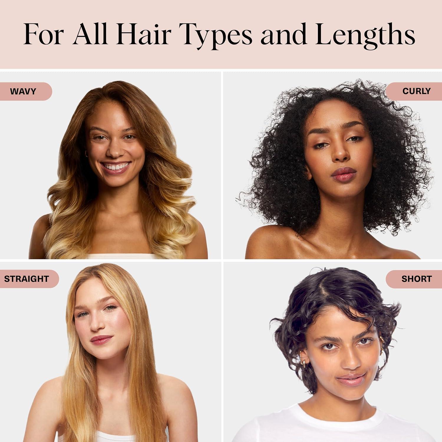 Rizador de Cabello Sin Calor Kitsch Eucalipto 4 Piezas