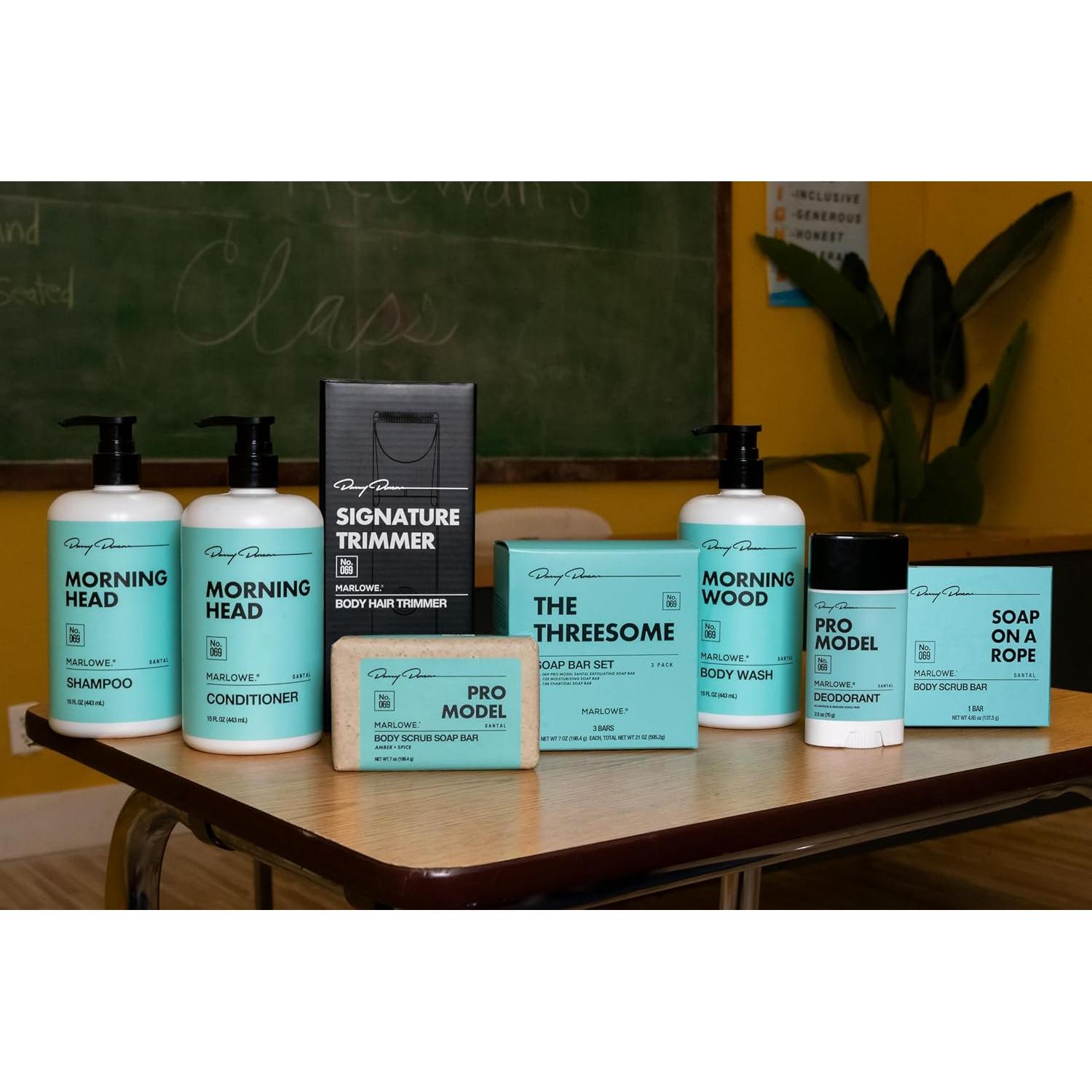 Jabón Corporal Hidratante MARLOWE. Sándalo 443.6 ml