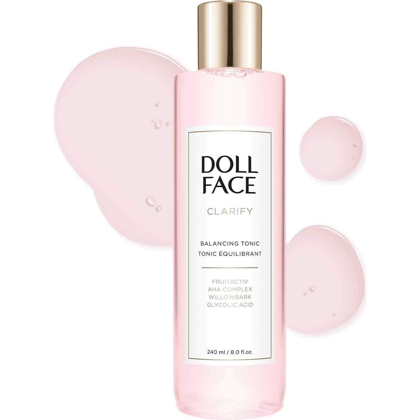 Tónico Facial Equilibrante Doll Face Clarify 240ml Ácido Glicólico