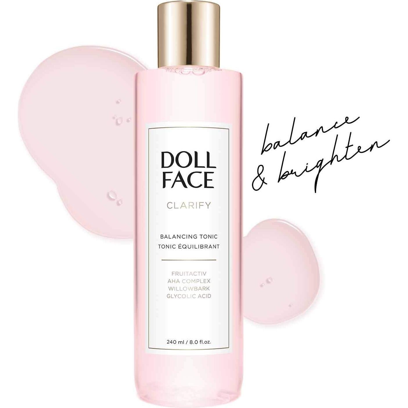 Tónico Facial Equilibrante Doll Face Clarify 240ml Ácido Glicólico
