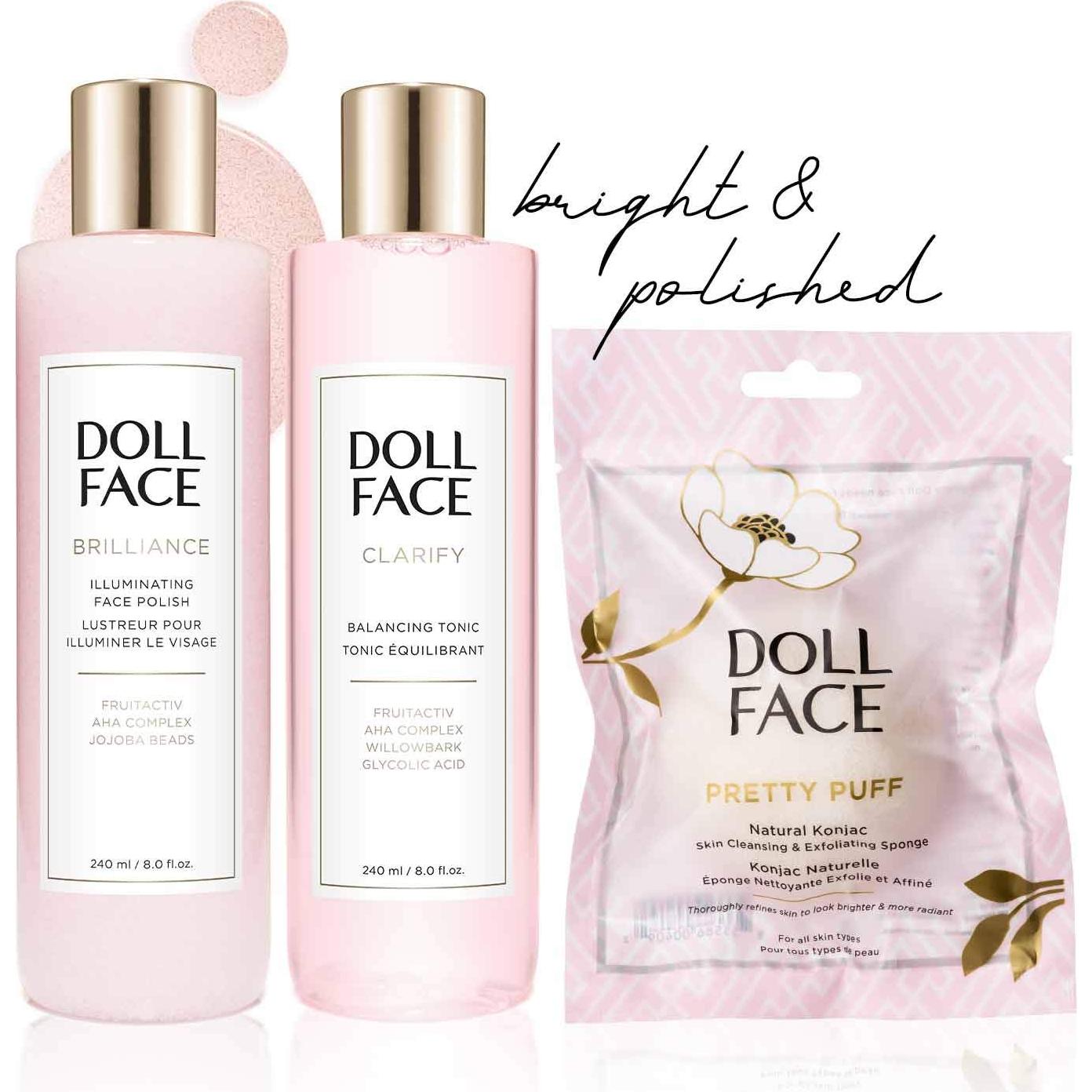 Tónico Facial Equilibrante Doll Face Clarify 240ml Ácido Glicólico