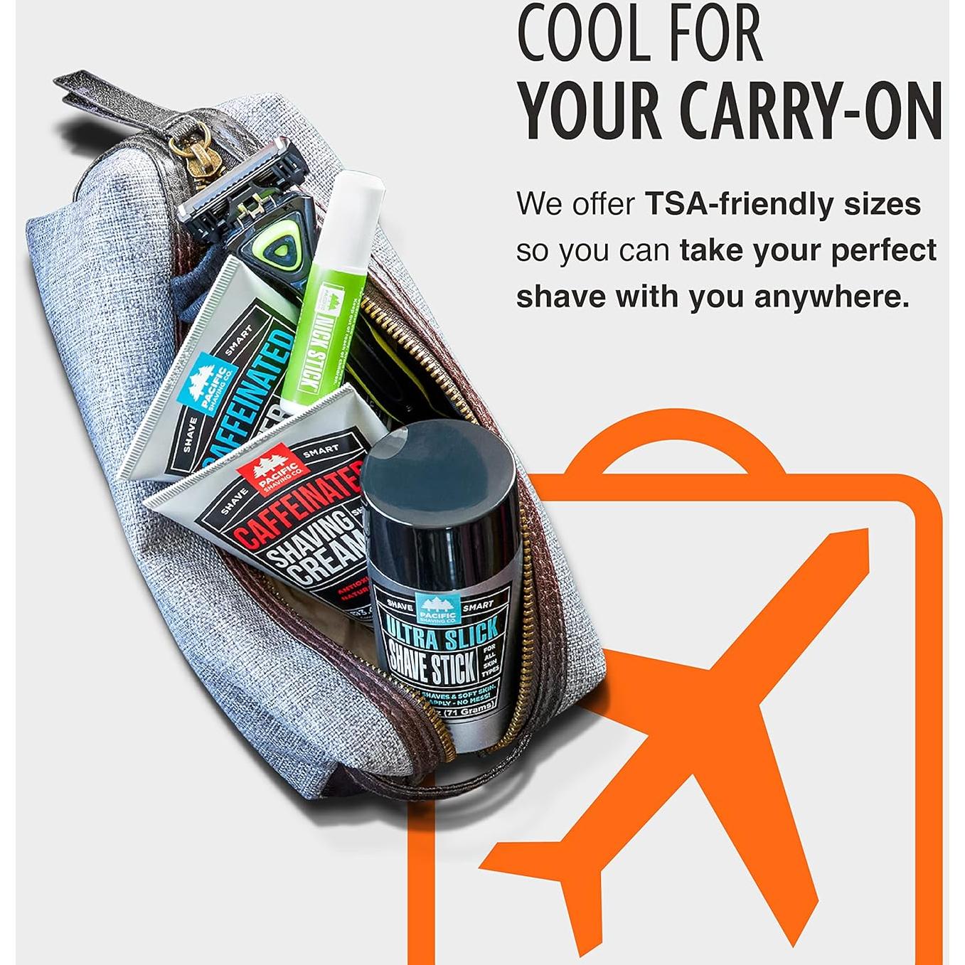 Exfoliante Pre-Afeitado Facial Pacific Shaving - 243g con Aloe Vera