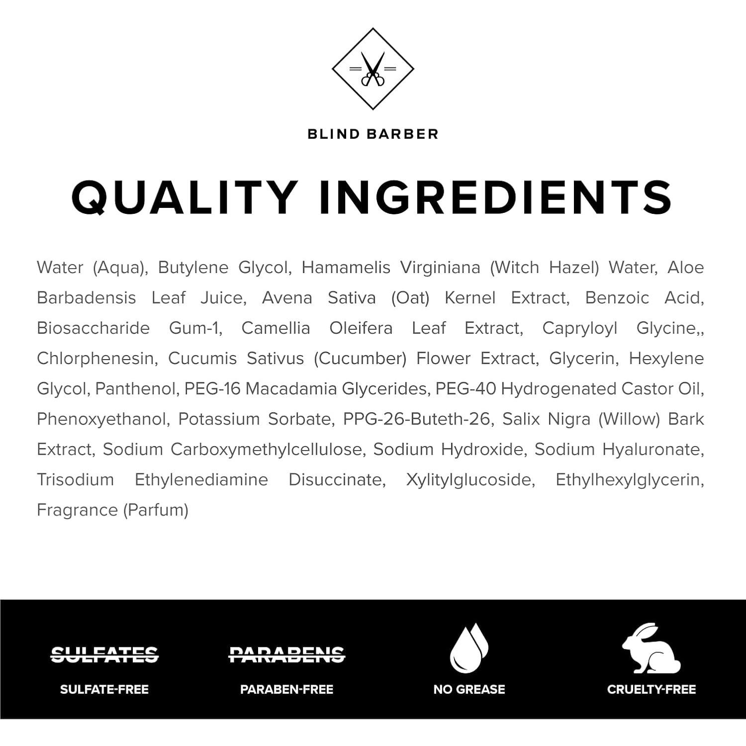 Tónico Equilibrante B3 Blind Barber 180ml - Hidratante Menta