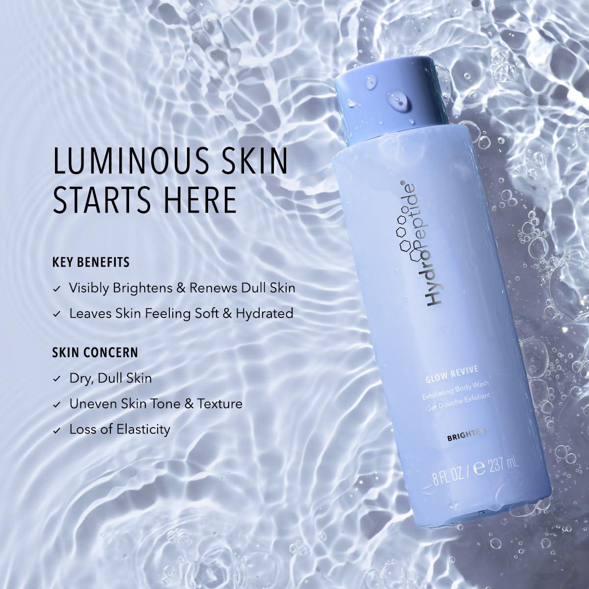 Exfoliante Corporal HydroPeptide Glow Revive 226.8g Péptidos