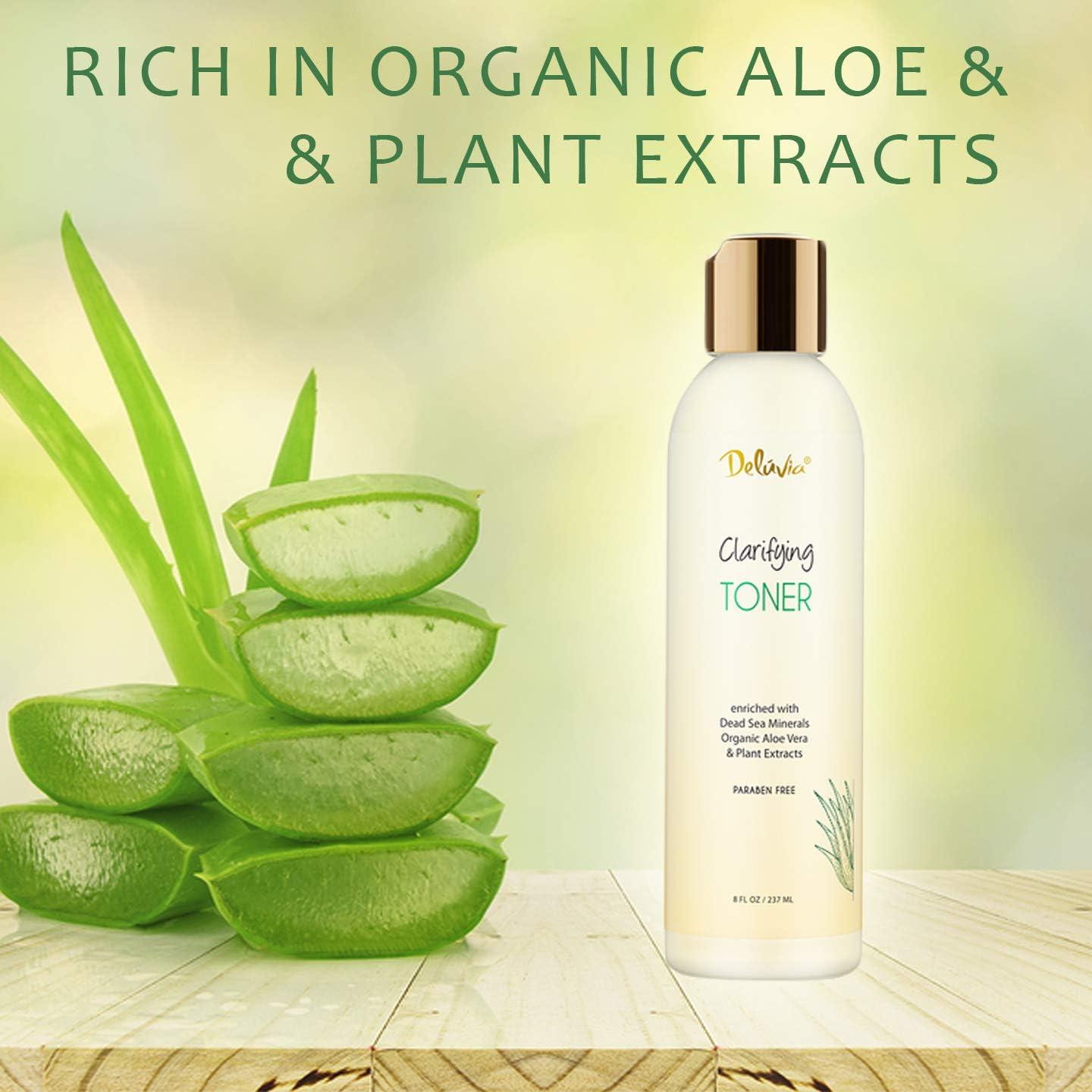 Tónico Aclarador Deluvia 284g Hidratante Facial Sin Alcohol