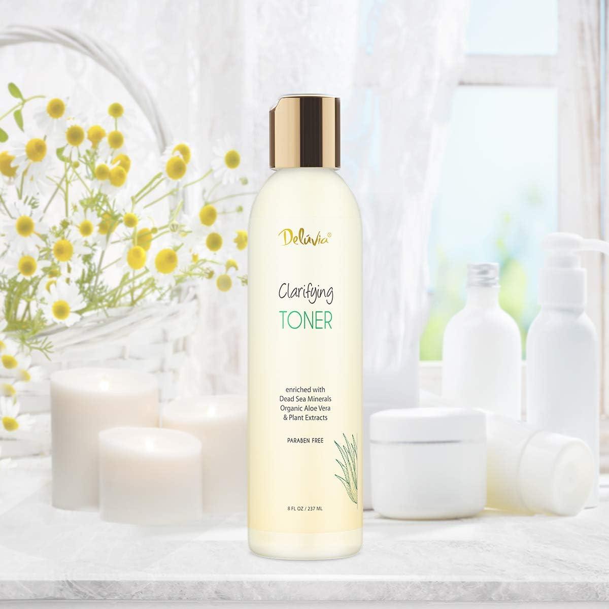 Tónico Aclarador Deluvia 284g Hidratante Facial Sin Alcohol