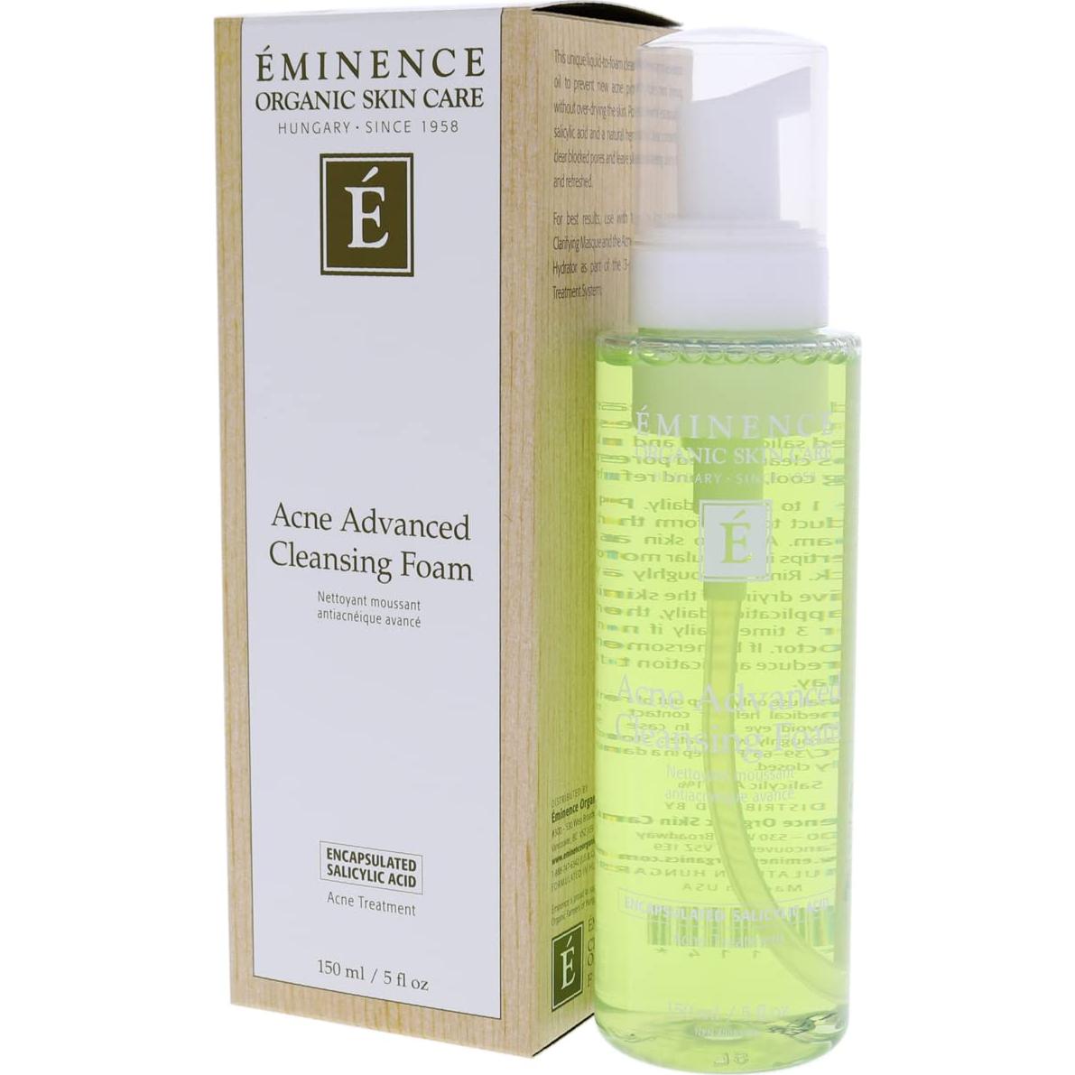 Espuma Limpiadora Avanzada Eminence para Acné 142g