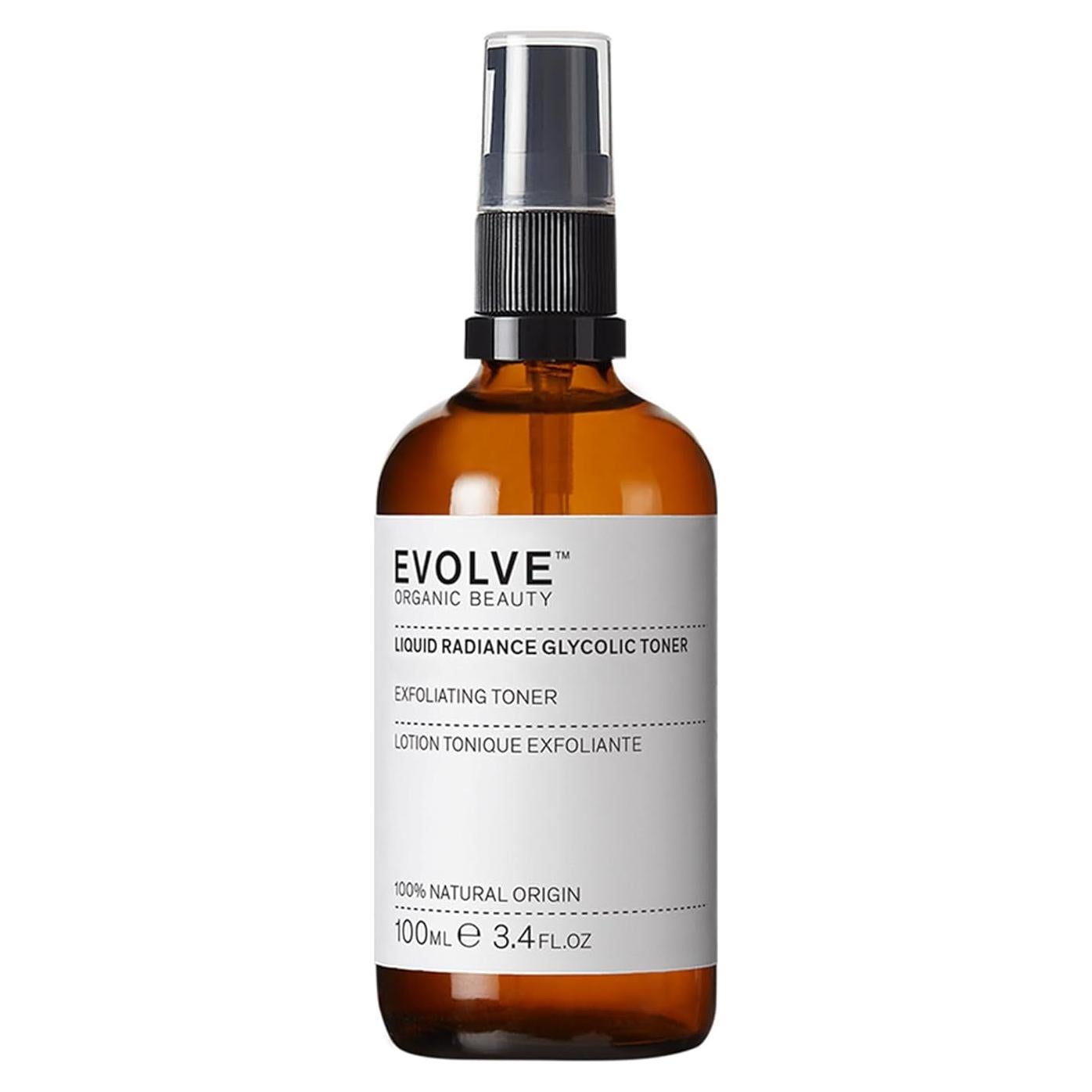 Tónico Líquido Radiante Evolve Organic Beauty 100% Natural 100 mL