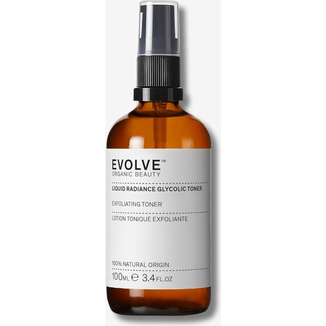 Tónico Líquido Radiante Evolve Organic Beauty 100% Natural 100 mL