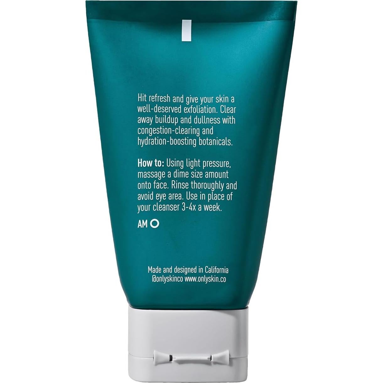 Exfoliante Facial Diario Only Skin 85g - Desobstruye Poros