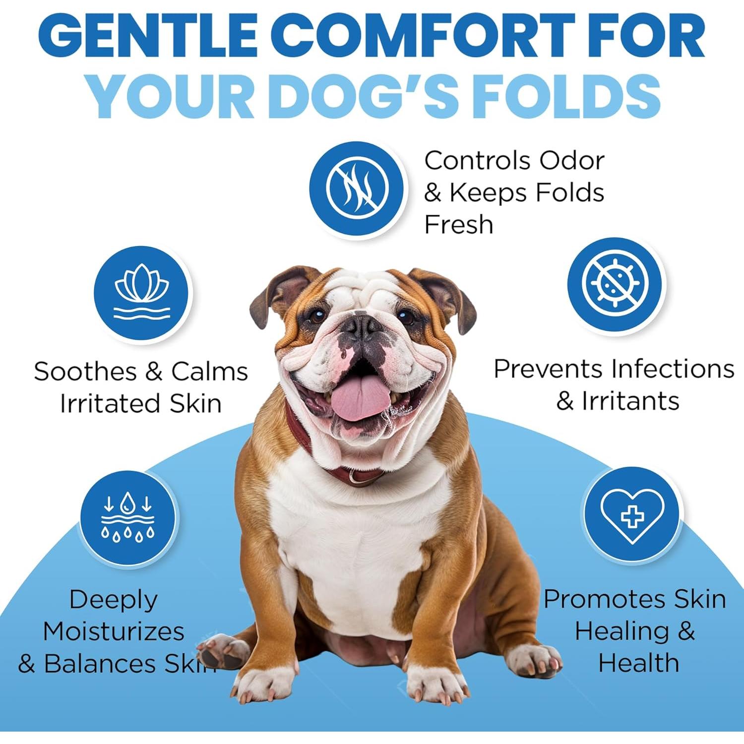 Crema para Arrugas de Perro Yibesi 85g - Alivio Piel Seca