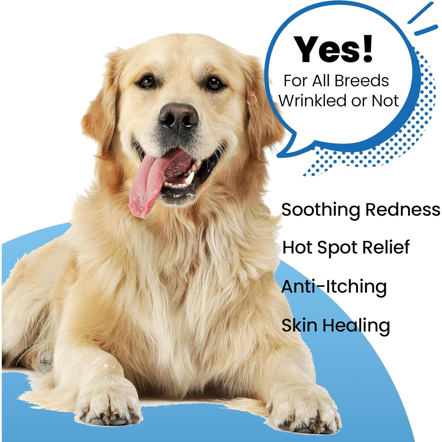 Crema para Arrugas de Perro Yibesi 85g - Alivio Piel Seca