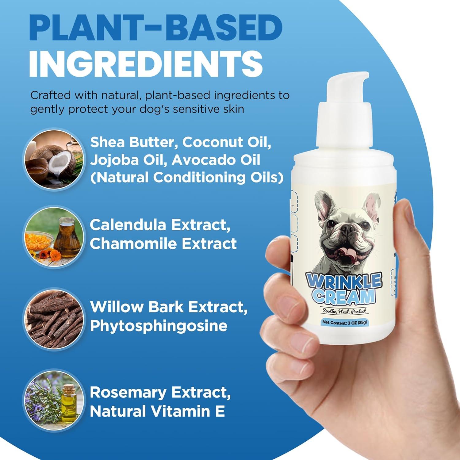 Crema para Arrugas de Perro Yibesi 85g - Alivio Piel Seca