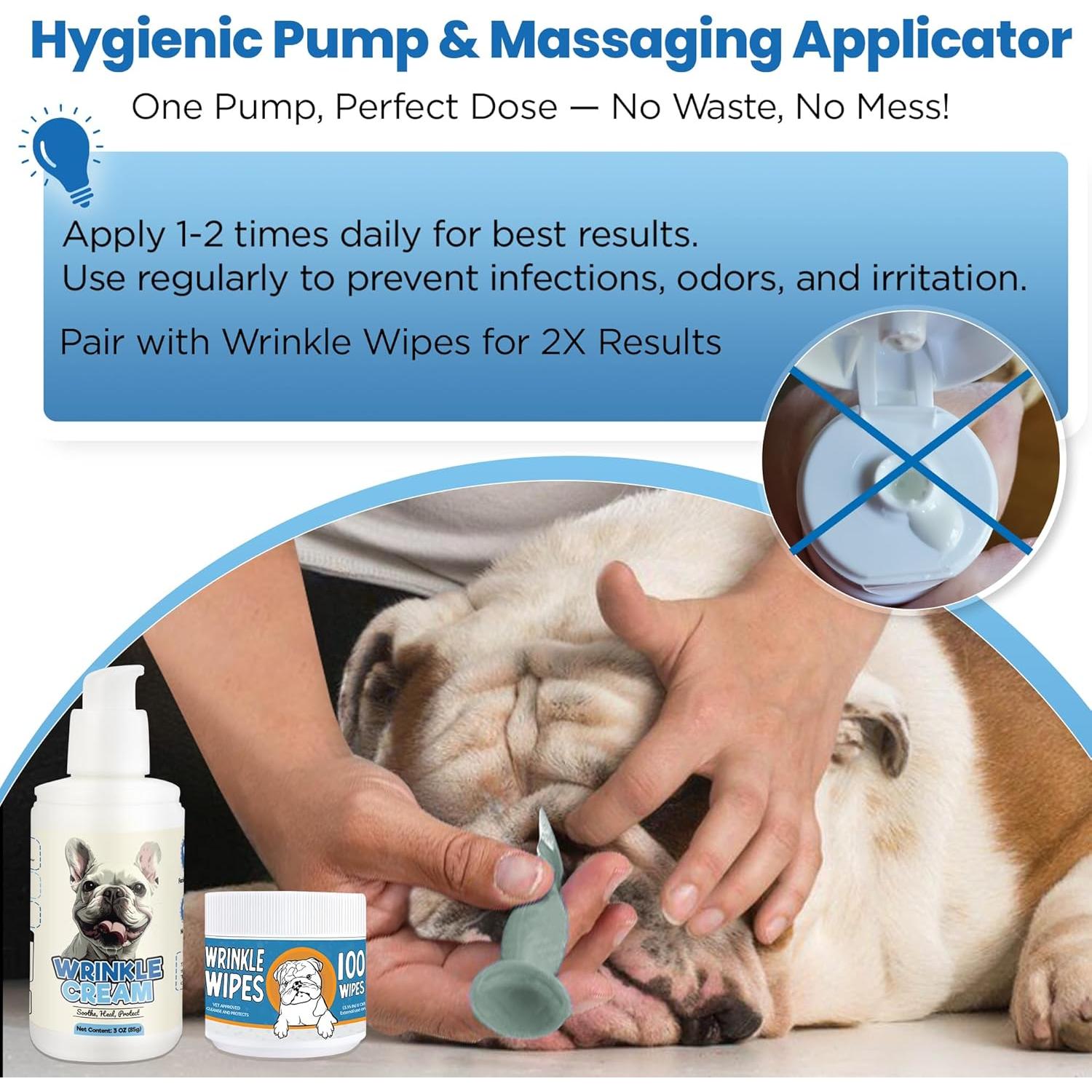 Crema para Arrugas de Perro Yibesi 85g - Alivio Piel Seca