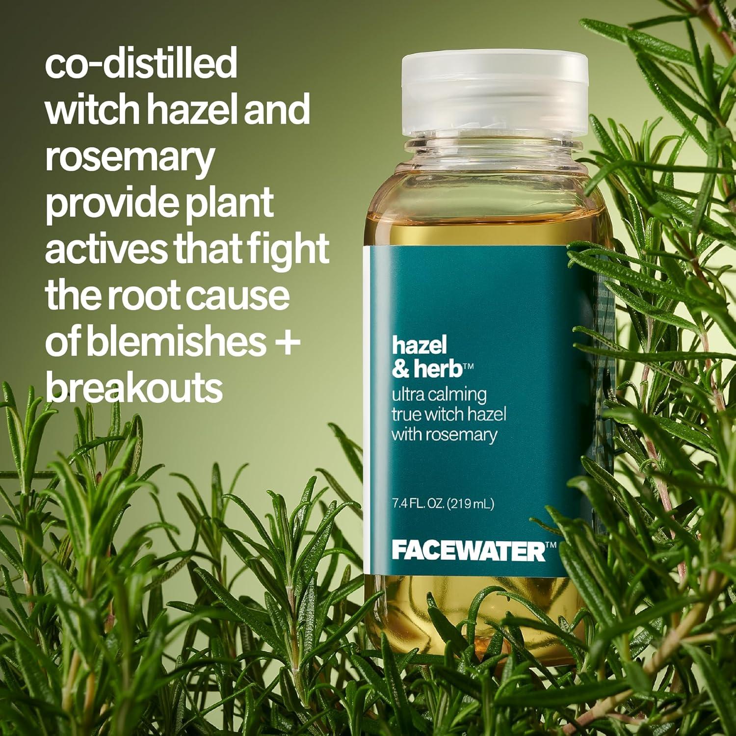 Agua de cara Hazel & Herb Hamamelis Ultra Calmante 226g