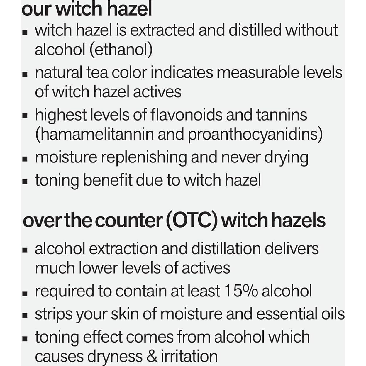 Agua de cara Hazel & Herb Hamamelis Ultra Calmante 226g