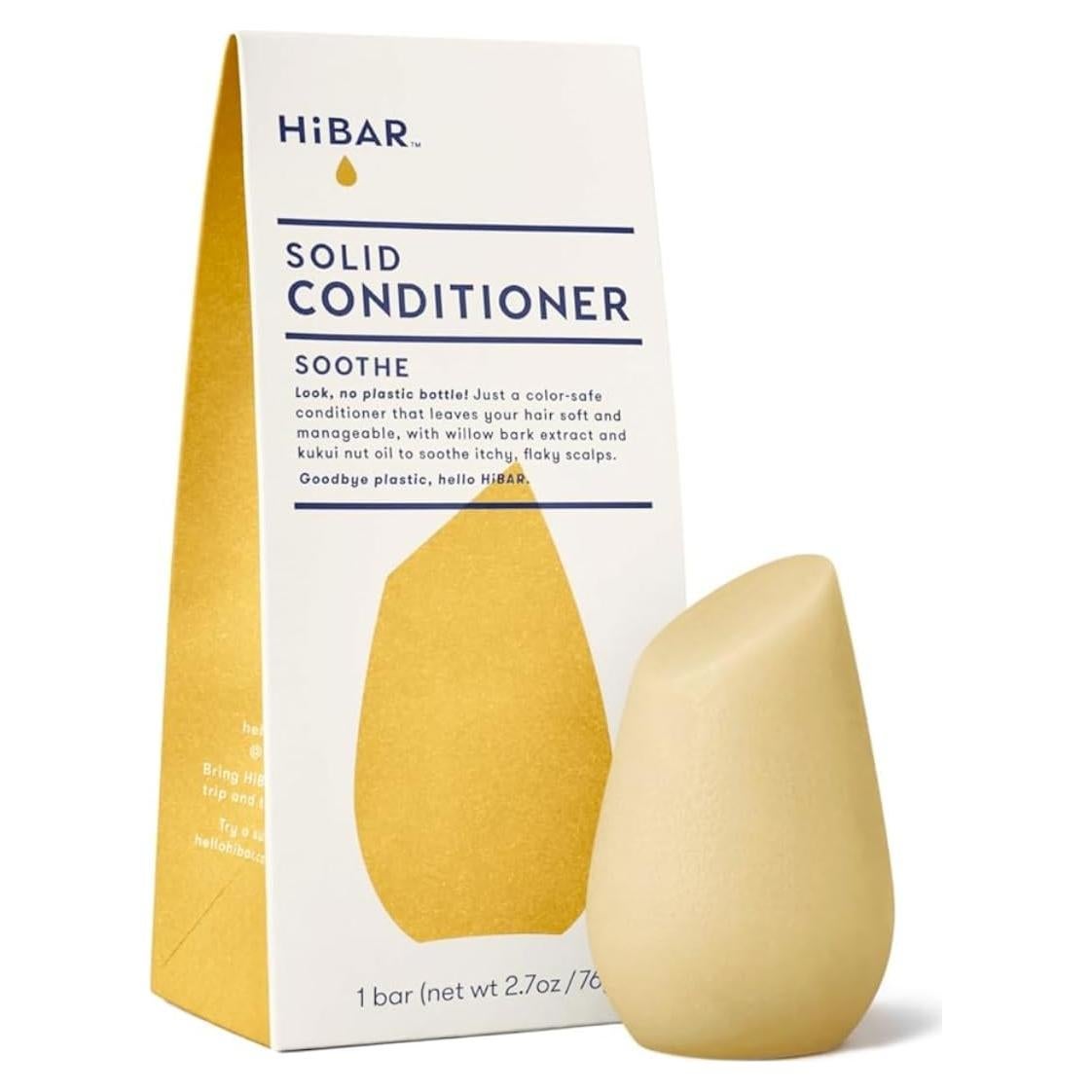 Barra Acondicionador Soothe HiBAR - Cuero Cabelludo Saludable 82g