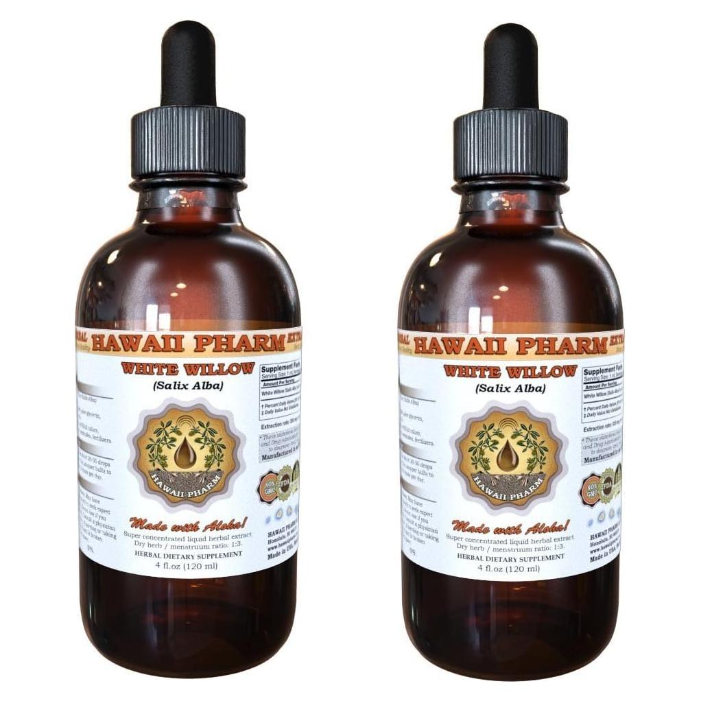 Extracto Líquido de Sauce Blanco Hawaii Pharm 236.6 ml