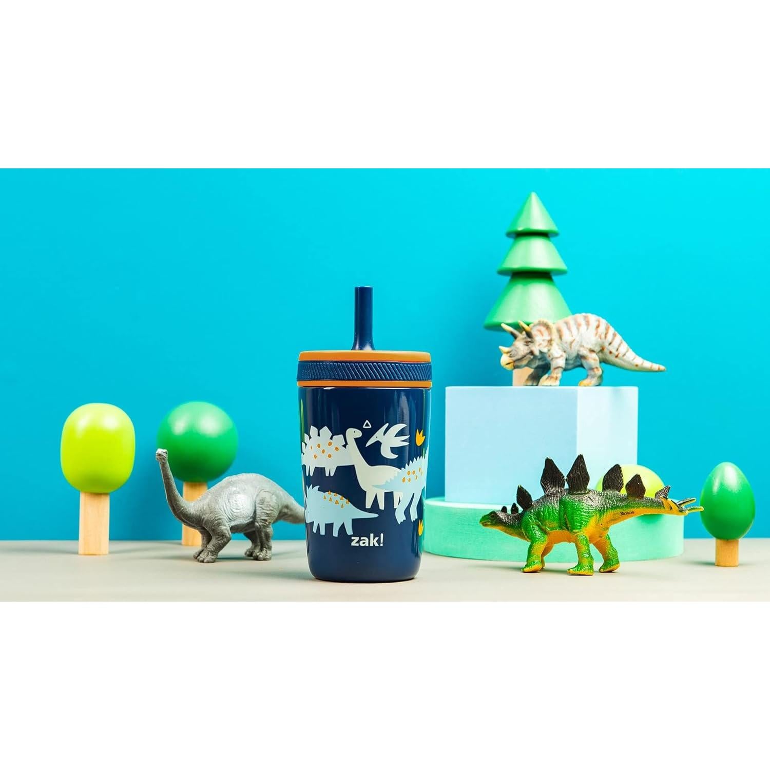 Taza Aislada para Niños Zak Designs Zaksaurus 12oz