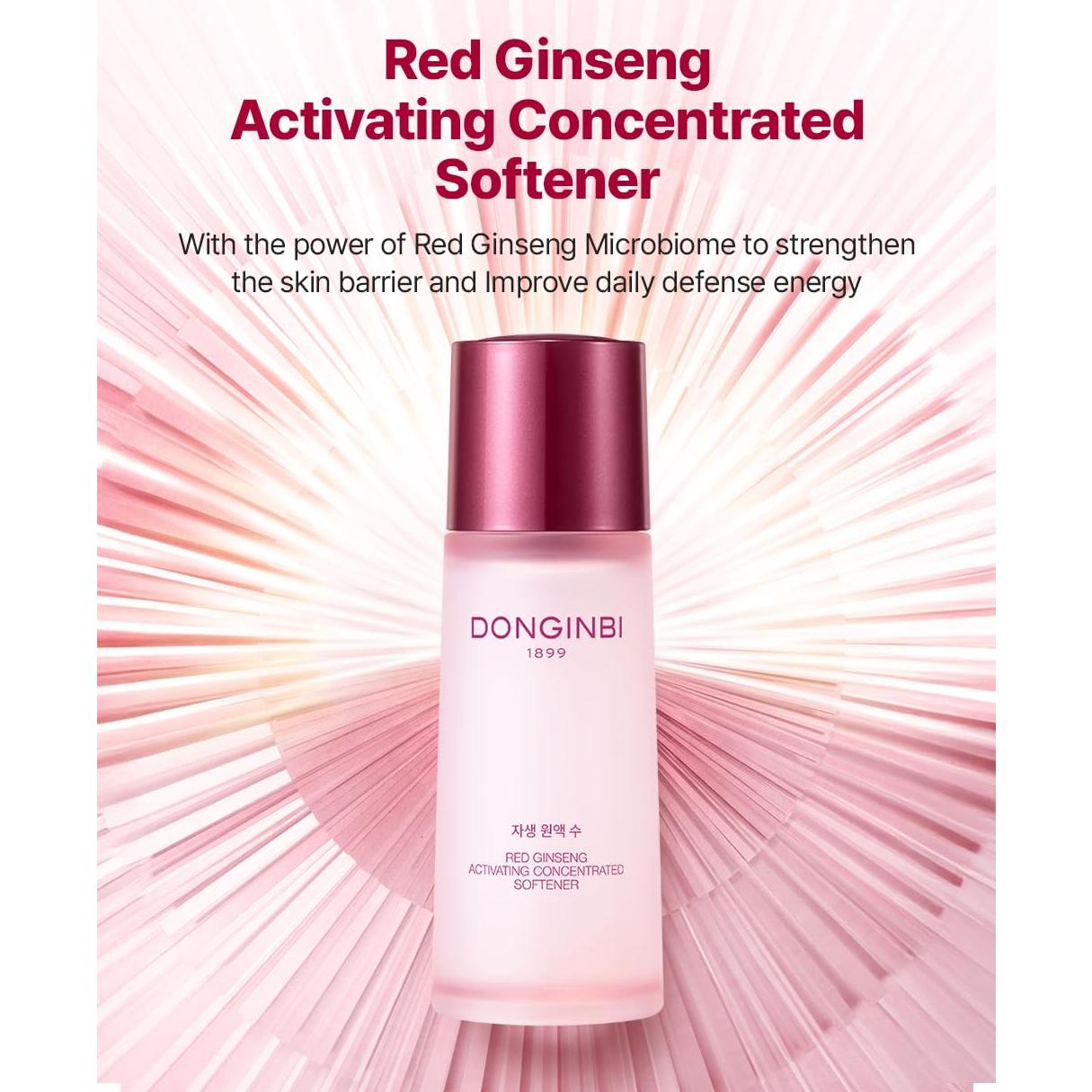 Concentrado Activador de Ginseng Rojo Donginbi 70 ml - Tónico Vegano Reafirmante