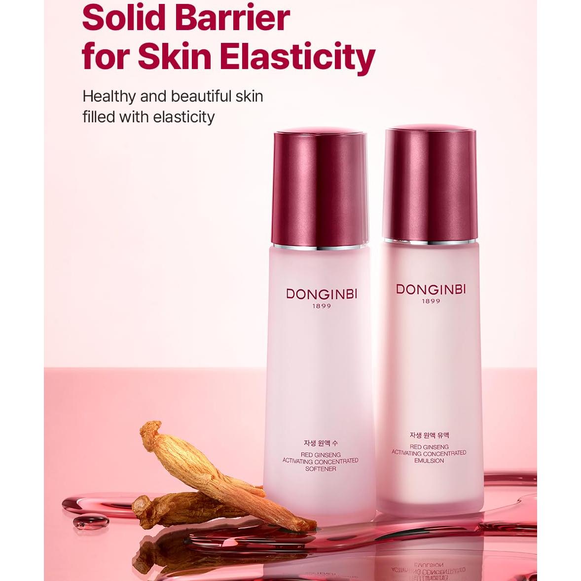 Concentrado Activador de Ginseng Rojo Donginbi 70 ml - Tónico Vegano Reafirmante