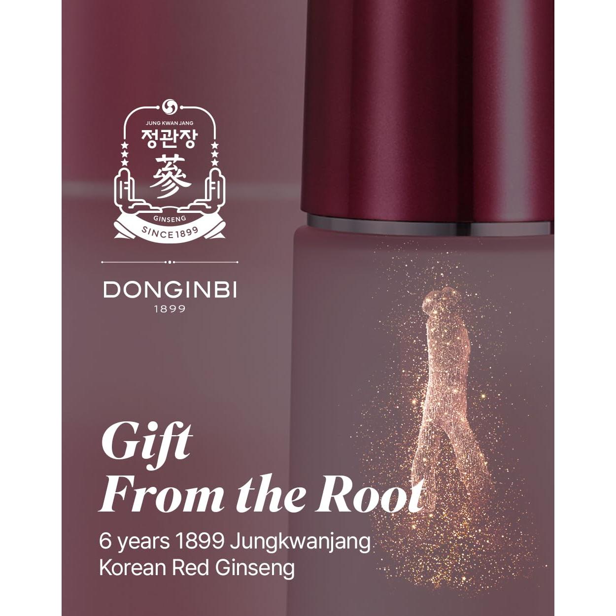Concentrado Activador de Ginseng Rojo Donginbi 70 ml - Tónico Vegano Reafirmante