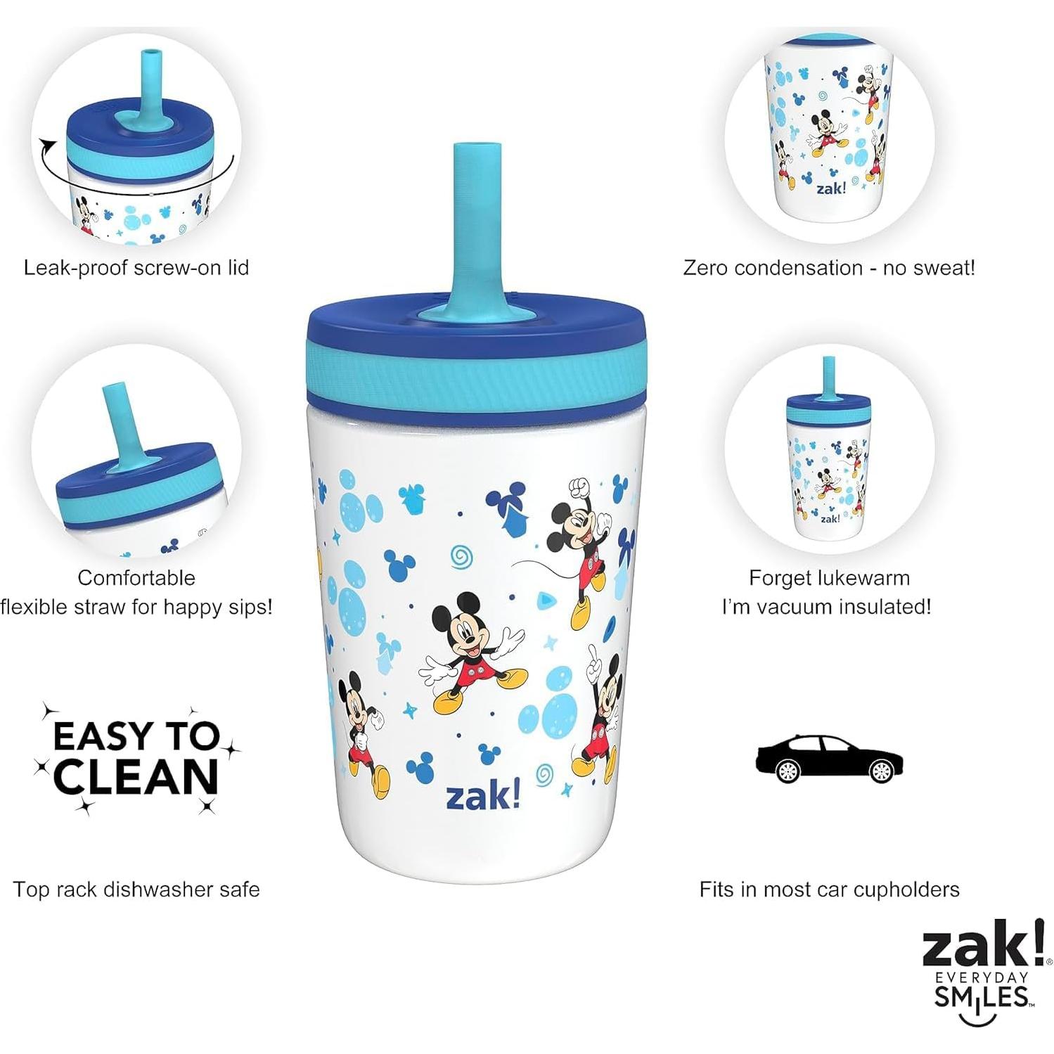 Vaso Infantil de Acero Inoxidable Mickey Mouse 355ml